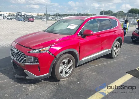 2021 Hyundai Santa Fe Sel from USA, damaged, VIN 5NMS24AJ6MH322598